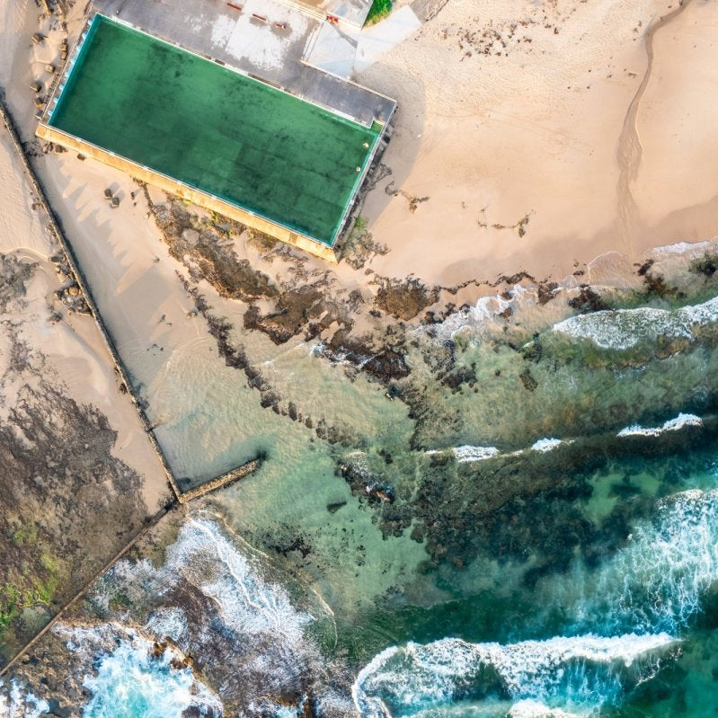 "Woonona From Above" Photography Print - Belinda Doyle - Australian Photographer & Resin Artist