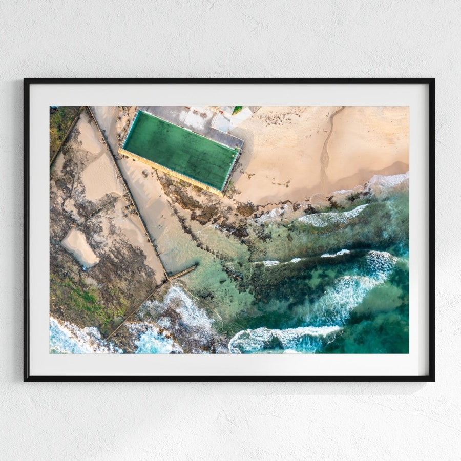 "Woonona From Above" Photography Print - Belinda Doyle - Australian Photographer & Resin Artist
