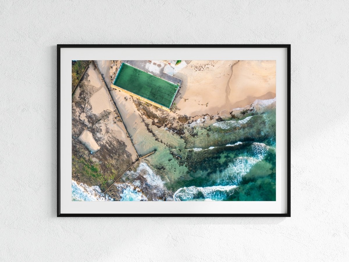 "Woonona From Above" Photography Print - Belinda Doyle - Australian Photographer & Resin Artist