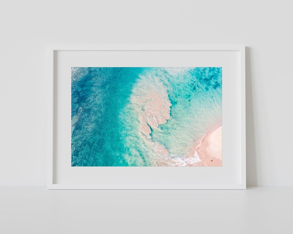 "Above Aqua" Photography Print - Belinda Doyle - Australian Photographer & Resin Artist