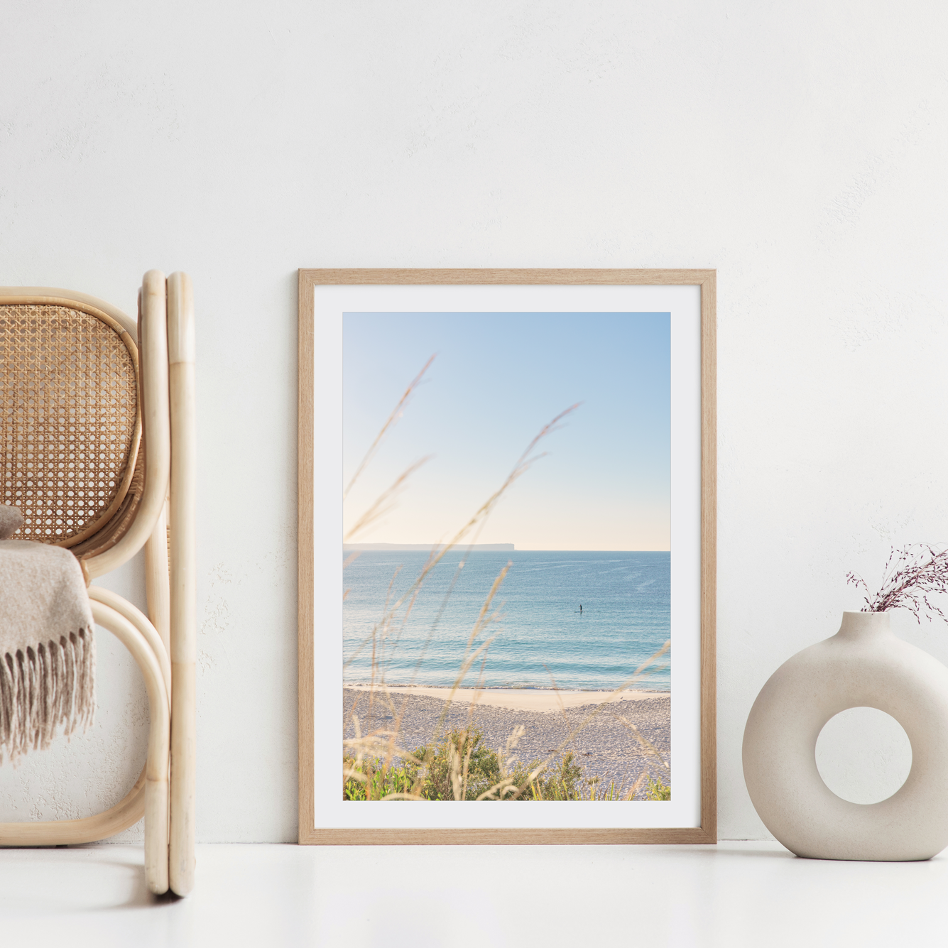 "A Paddle on the Blue" Photography Print - Belinda Doyle - Australian Photographer & Resin Artist