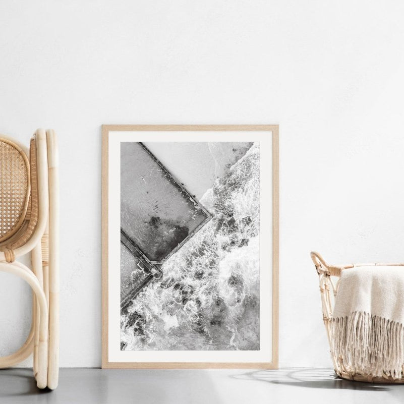 "Austi Laps" Black & White Photography Print (P) - Belinda Doyle - Australian Photographer & Resin Artist