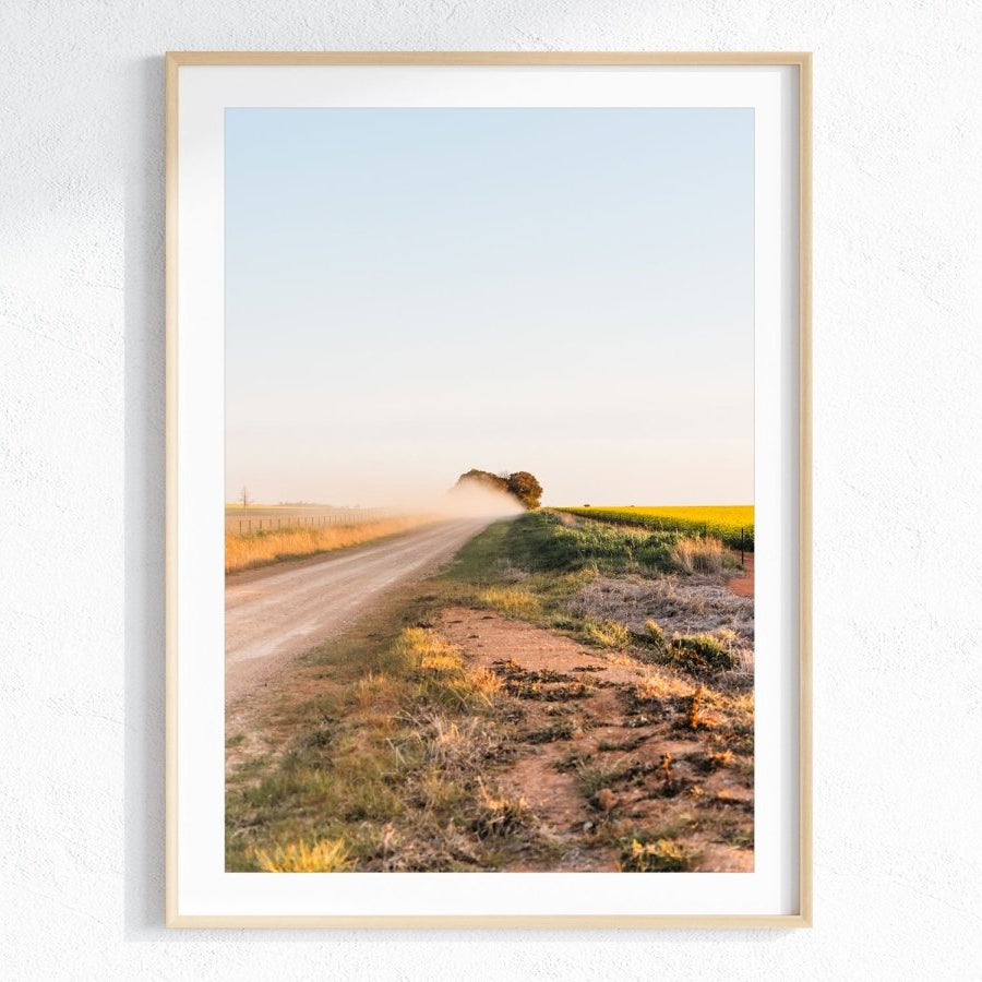 "Back Road Traveler" Photography Print - Belinda Doyle - Australian Photographer & Resin Artist
