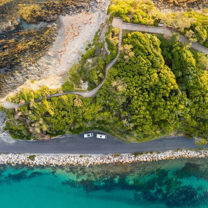 "Bar Rock Lookout from Above" Photography Print - Belinda Doyle - Australian Photographer & Resin Artist