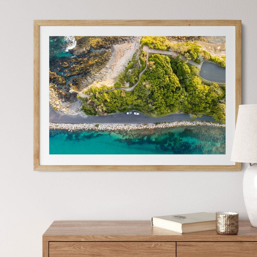 "Bar Rock Lookout from Above" Photography Print - Belinda Doyle - Australian Photographer & Resin Artist