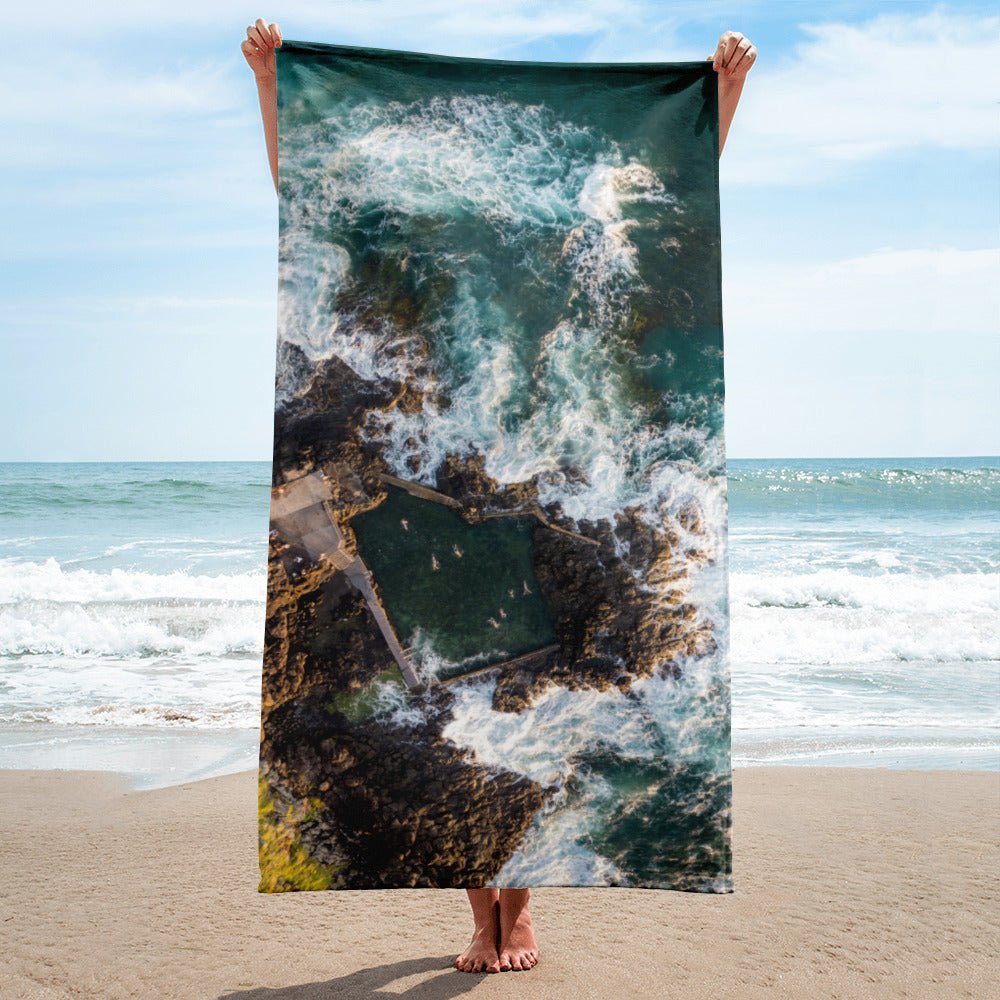 Summer in March Microfibre Beach Towel - Belinda Doyle - Australian Photographer & Resin Artist
