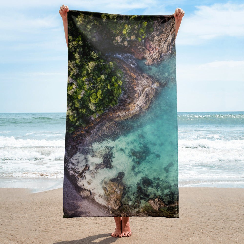 Bushrangers Bay Microfibre Beach Towel - Belinda Doyle - Australian Photographer & Resin Artist