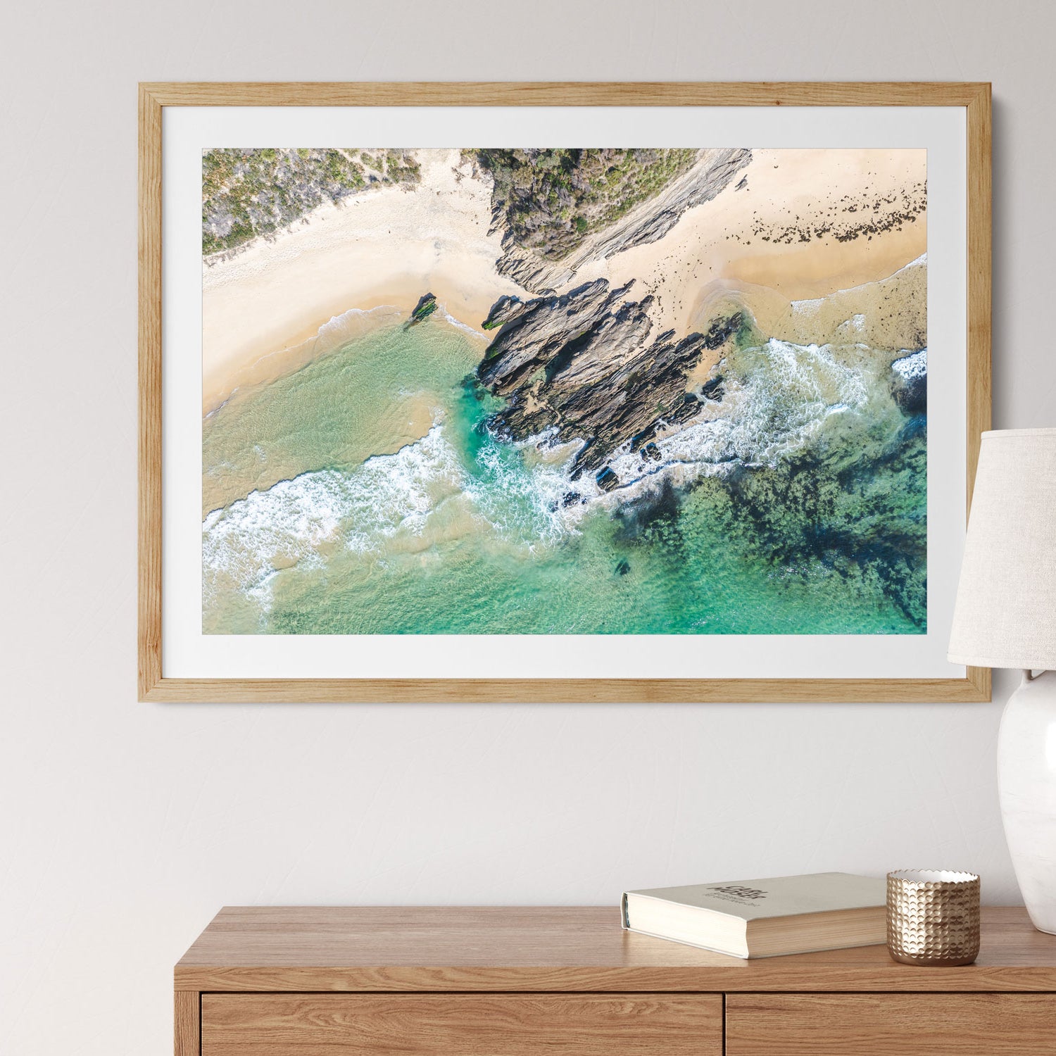 "Beachcomber Top Down" Photography Print - Belinda Doyle - Australian Photographer & Resin Artist