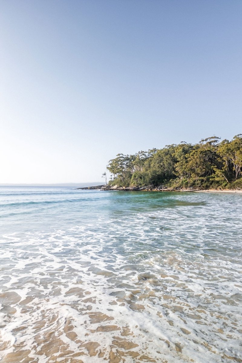 Blenheim Beach "Bleached Blenheim" Acrylic Block - Belinda Doyle - Australian Photographer & Resin Artist