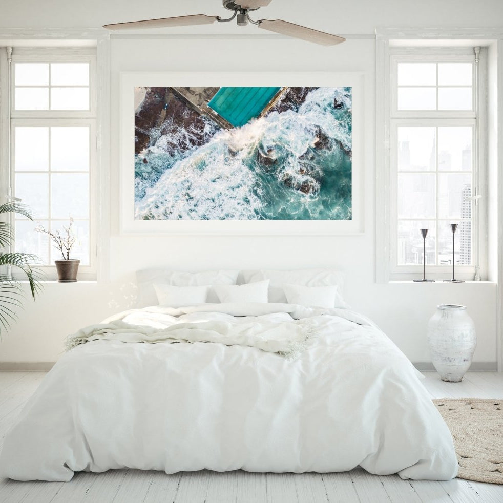 "Blue Fury" Photography Print - Belinda Doyle - Australian Photographer & Resin Artist