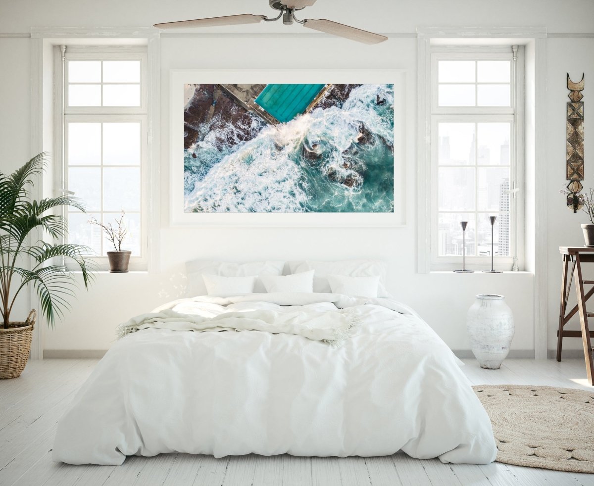 "Blue Fury" Photography Print - Belinda Doyle - Australian Photographer & Resin Artist