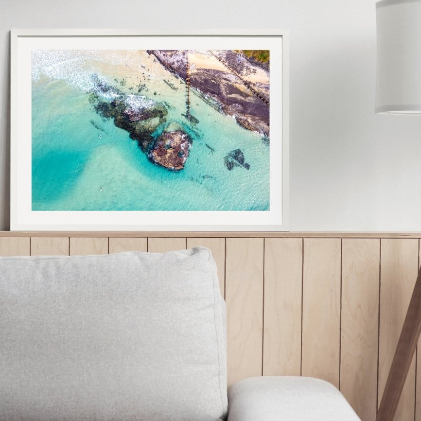"Blue Ribbon" Photography Print - Belinda Doyle - Australian Photographer & Resin Artist
