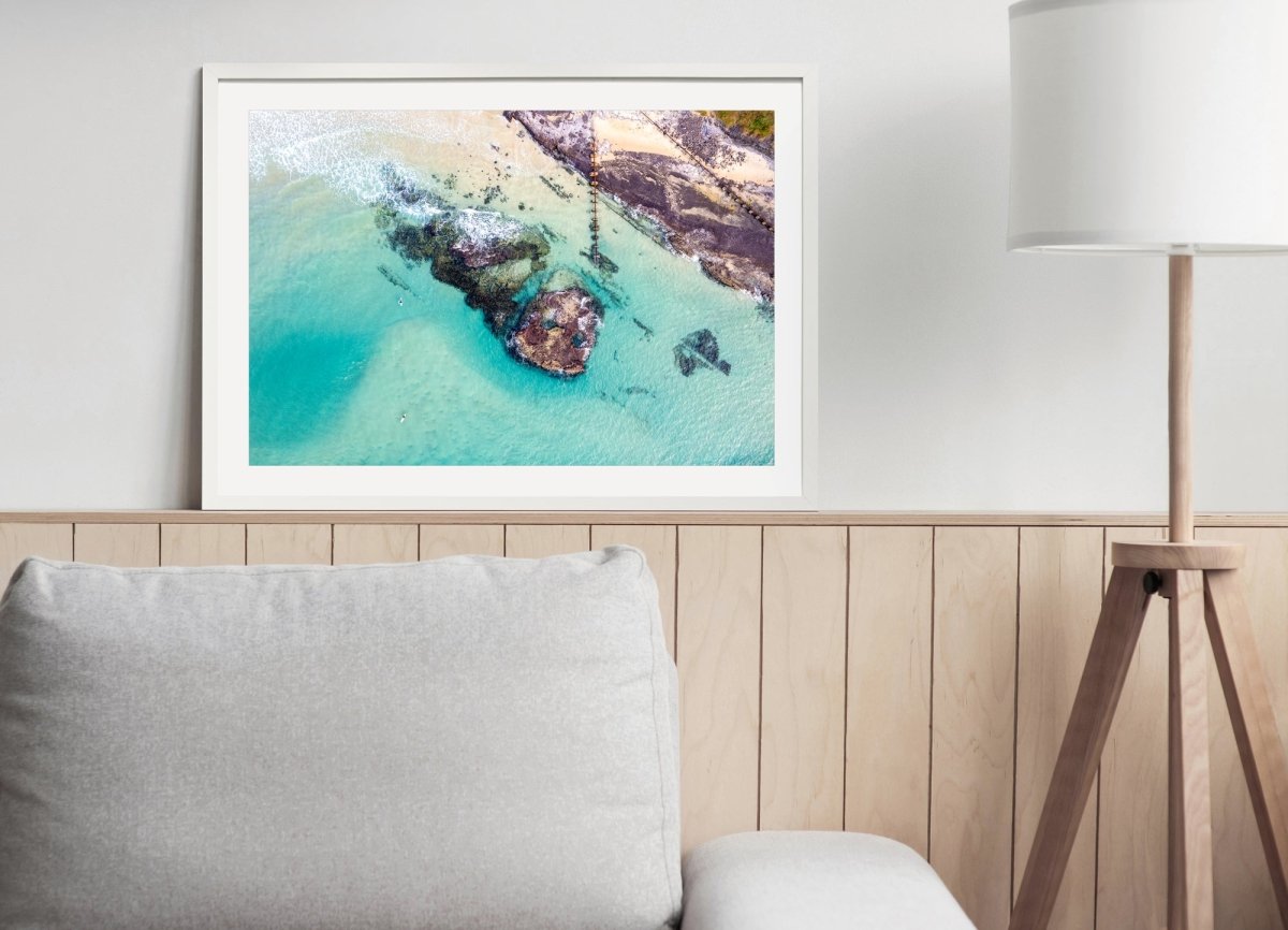 "Blue Ribbon" Photography Print - Belinda Doyle - Australian Photographer & Resin Artist
