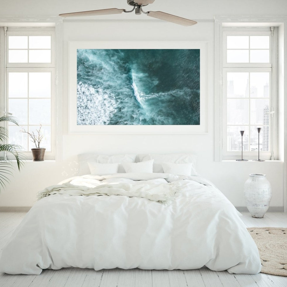 "Blue Rush" Photography Print - Belinda Doyle - Australian Photographer & Resin Artist