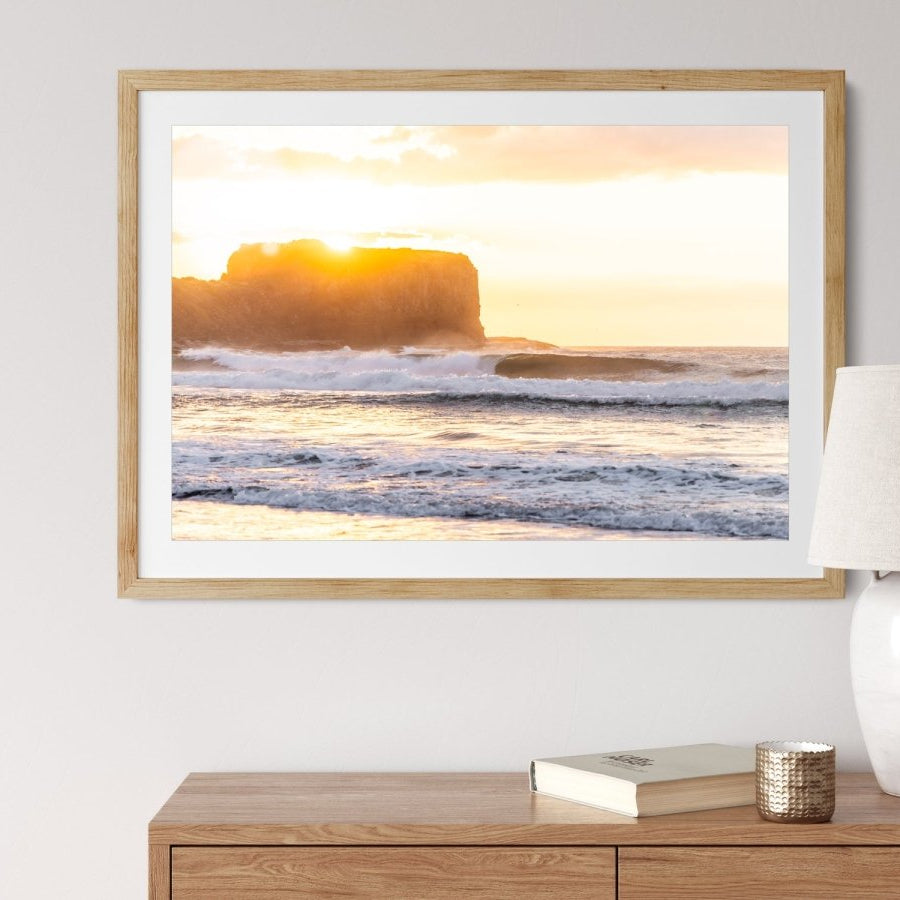 "Bombo Shine" Photography Print - Belinda Doyle - Australian Photographer & Resin Artist