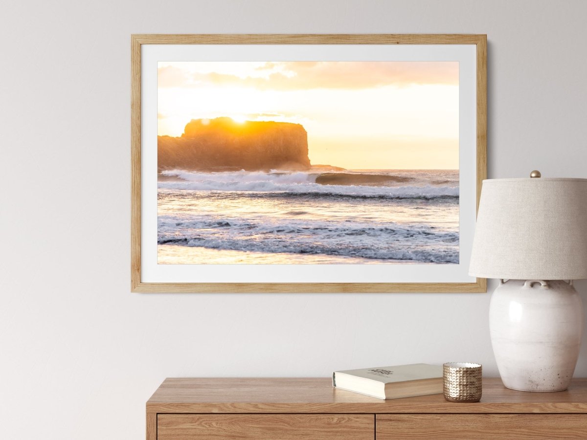 "Bombo Shine" Photography Print - Belinda Doyle - Australian Photographer & Resin Artist