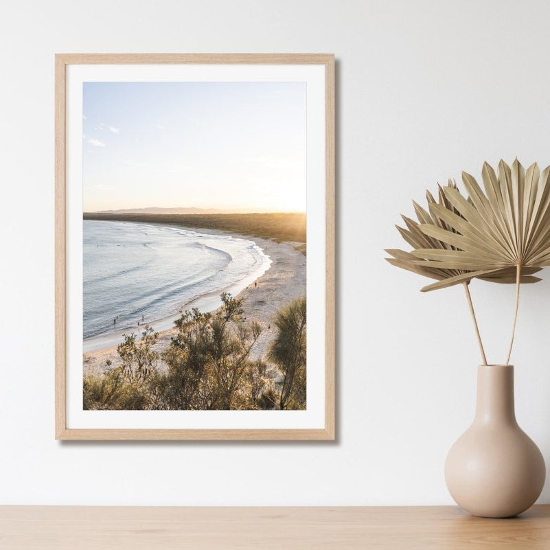 "Broulee Glow" Photography Print - Belinda Doyle - Australian Photographer & Resin Artist