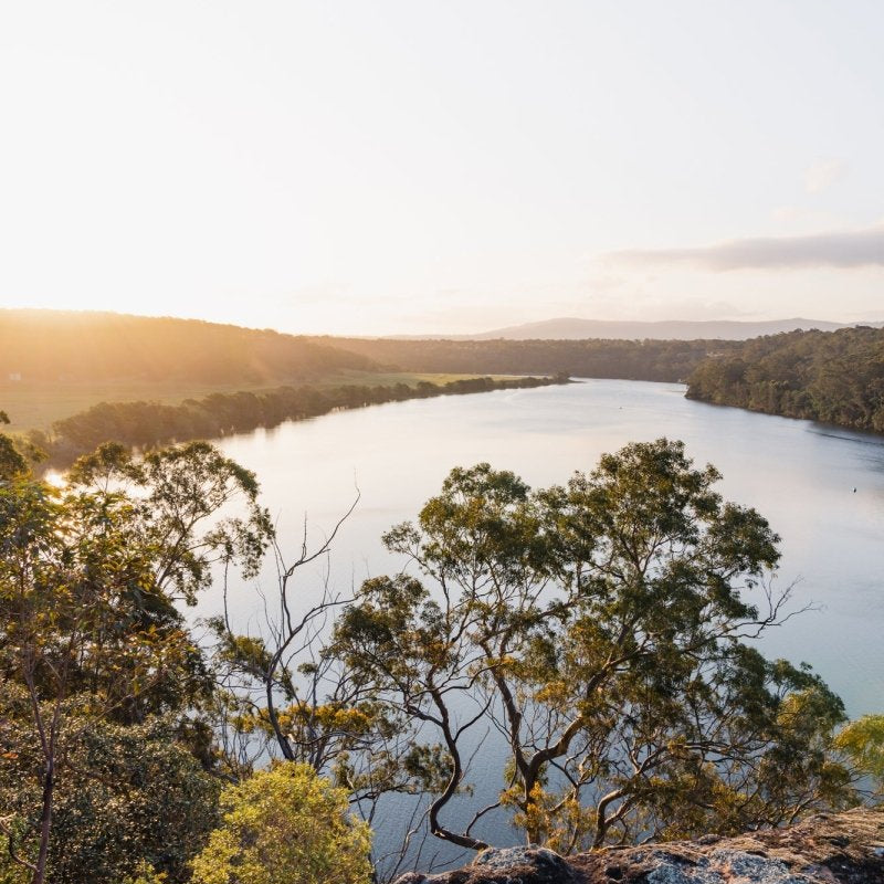 Nowra "Calm Afternoon" Acrylic Block - Belinda Doyle - Australian Photographer & Resin Artist