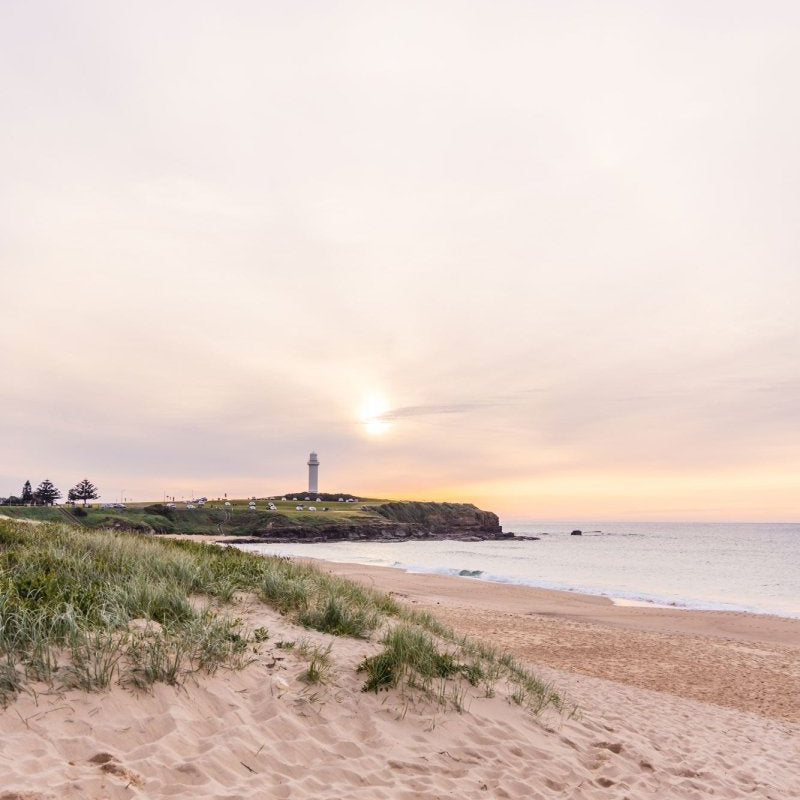 Wollongong "South Beach Sparkle" Acrylic Block - Belinda Doyle - Australian Photographer & Resin Artist