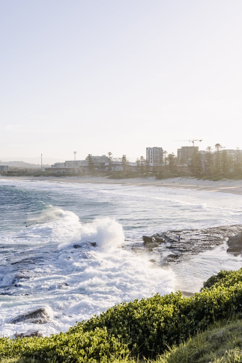 Wollongong "City Beach Swell" Acrylic Block - Belinda Doyle - Australian Photographer & Resin Artist