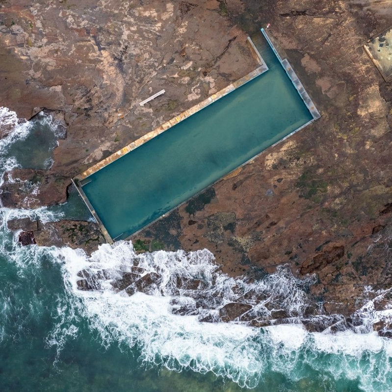 "Coledale Ocean Pool" Photography Print - Belinda Doyle - Australian Photographer & Resin Artist