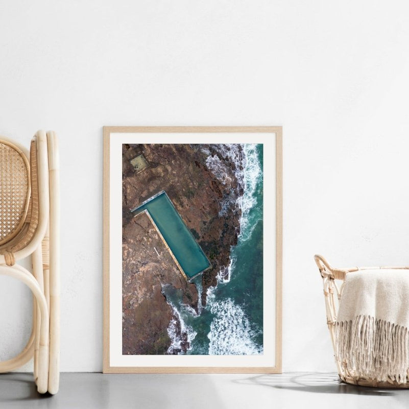 "Coledale Ocean Pool" (P) Photography Print - Belinda Doyle - Australian Photographer & Resin Artist
