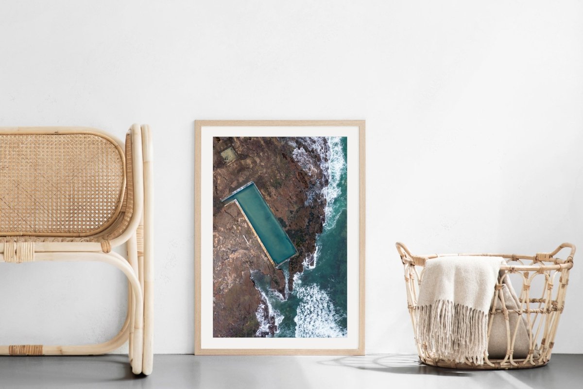 "Coledale Ocean Pool" (P) Photography Print - Belinda Doyle - Australian Photographer & Resin Artist