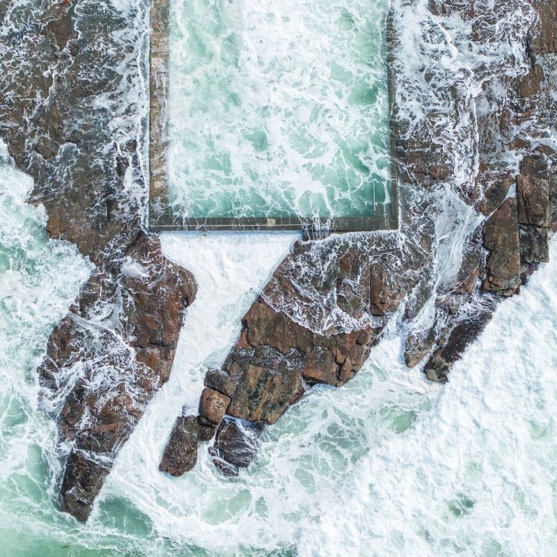 "Coledale Surge" Photography Print - Belinda Doyle - Australian Photographer & Resin Artist