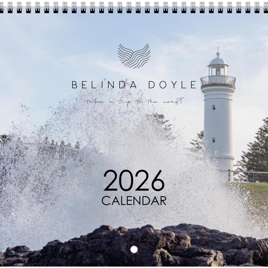 Kiama 2026 Calendar - Belinda Doyle - Australian Photographer & Resin Artist