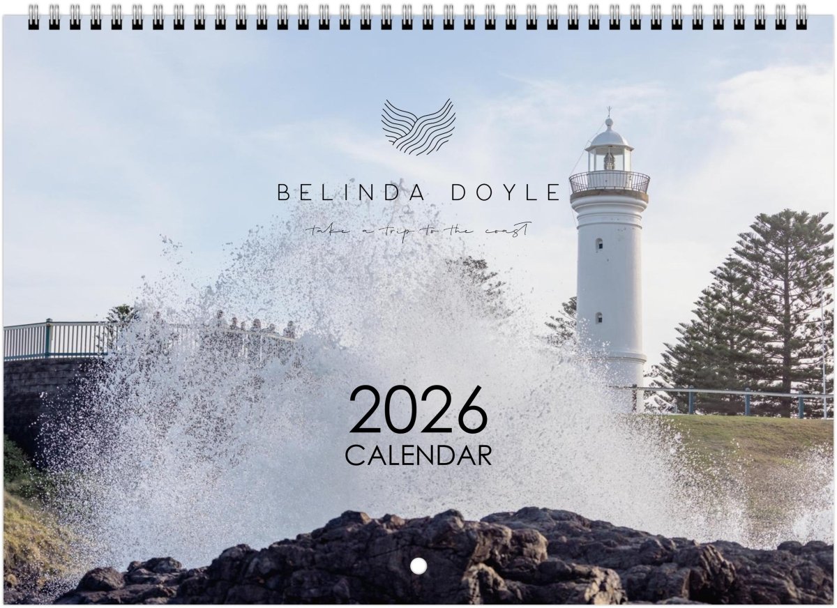 Kiama 2026 Calendar - Belinda Doyle - Australian Photographer & Resin Artist