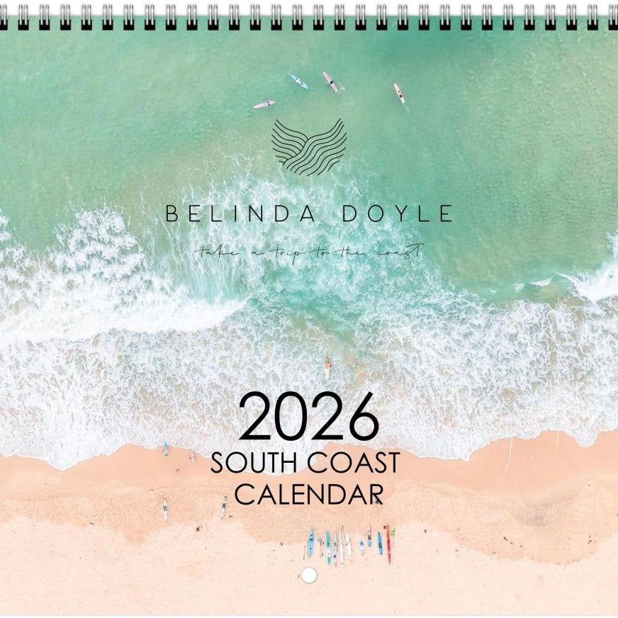 South Coast 2026 Calendar - Belinda Doyle - Australian Photographer & Resin Artist