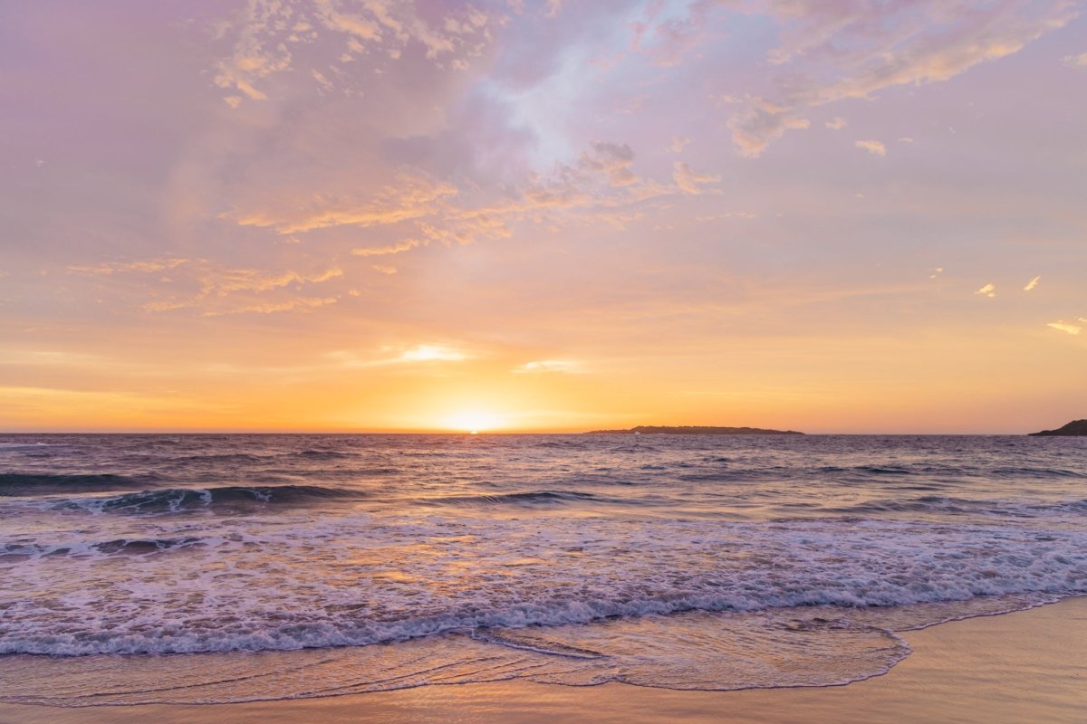 Port Kembla "Distant Isle" Acrylic Block - Belinda Doyle - Australian Photographer & Resin Artist