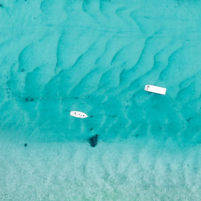 Huskisson "Four Husky Boats" Acrylic Block - Belinda Doyle - Australian Photographer & Resin Artist