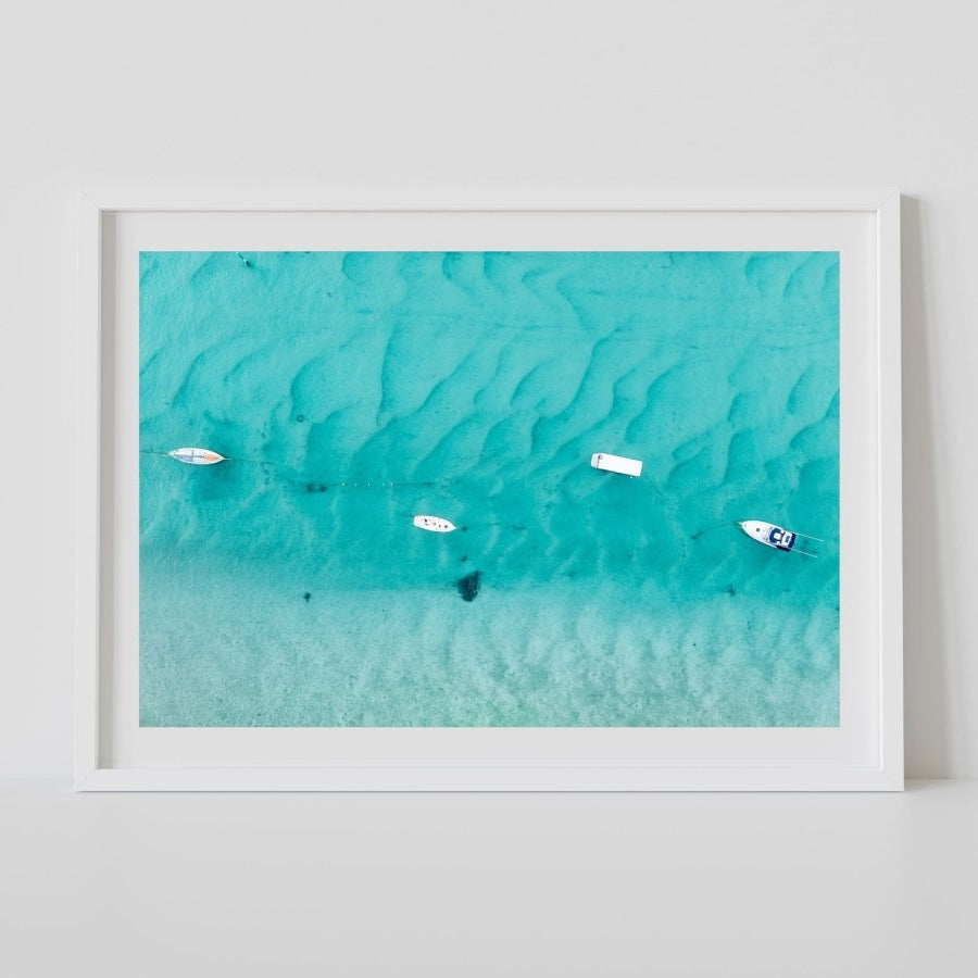 "Four Husky Boats" Photography Print - Belinda Doyle - Australian Photographer & Resin Artist