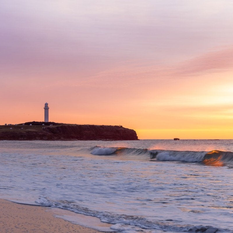 Wollongong "Gong Light" Acrylic Block - Belinda Doyle - Australian Photographer & Resin Artist