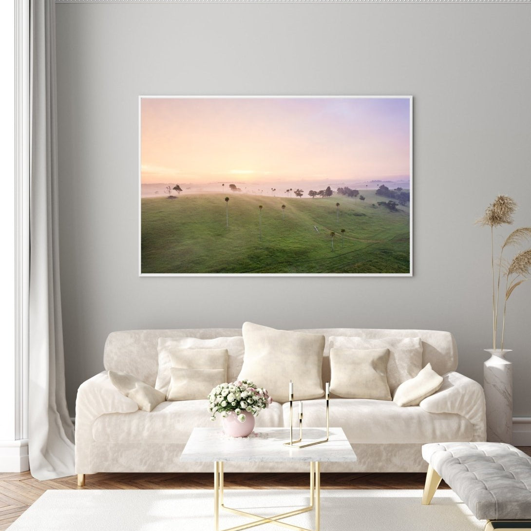 "Misty Morning Echoes" Photography Print - Belinda Doyle - Australian Photographer & Resin Artist