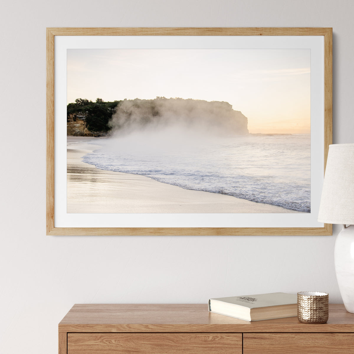 "Headland Sea Smoke" Photography Print - Belinda Doyle - Australian Photographer & Resin Artist