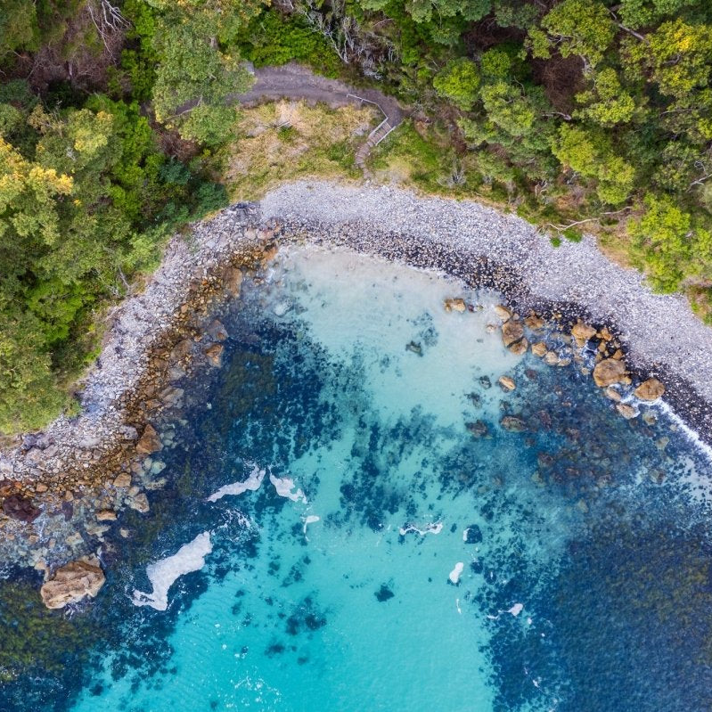Mollymook "Whispering Cove" Acrylic Block - Belinda Doyle - Australian Photographer & Resin Artist