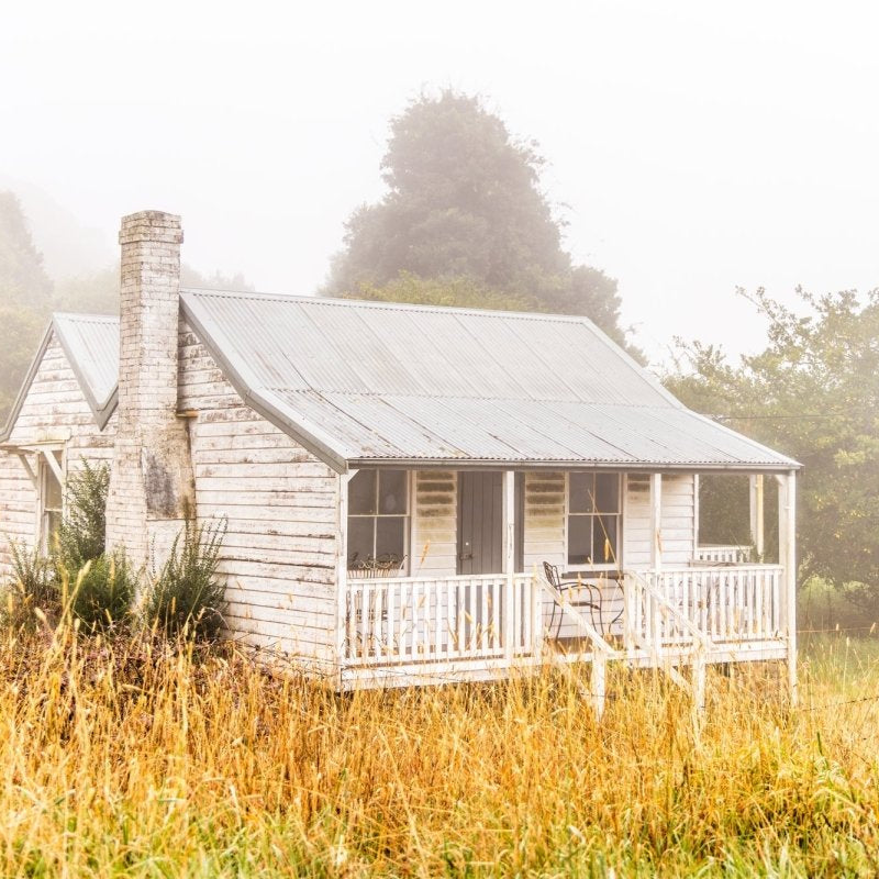 Robertson "Hoddle Street Cottage" Acrylic Block - Belinda Doyle - Australian Photographer & Resin Artist