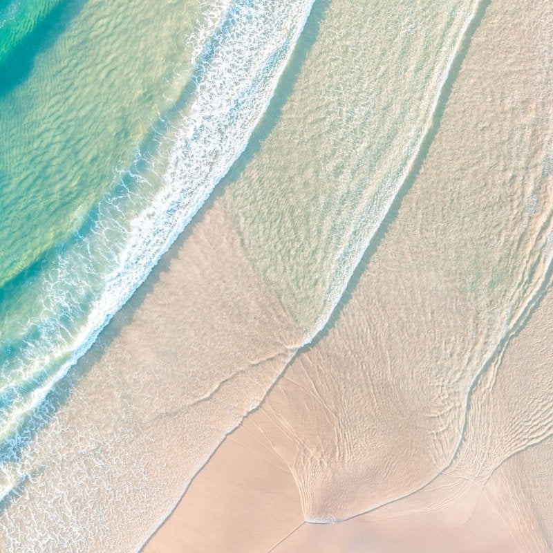 Tabourie "Layered Tide" Acrylic Block - Belinda Doyle - Australian Photographer & Resin Artist