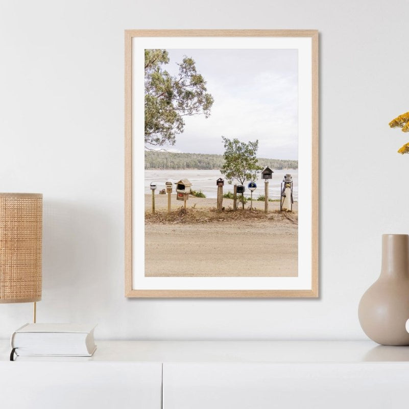 "Letterbox Lineup" Photography Print - Belinda Doyle - Australian Photographer & Resin Artist