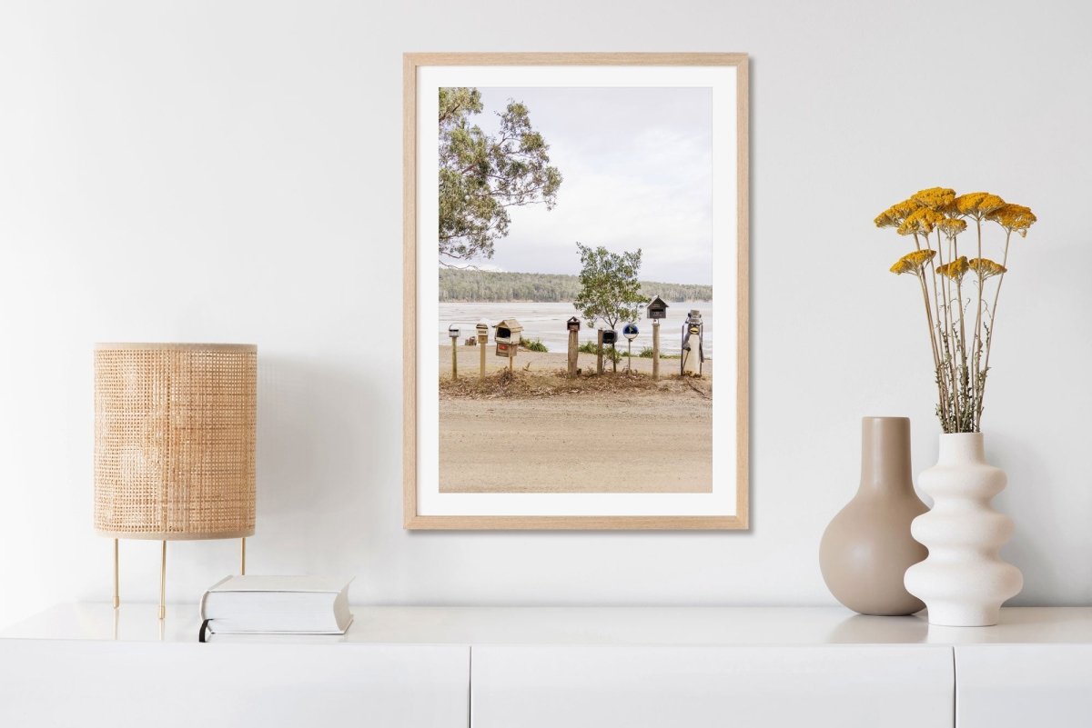 "Letterbox Lineup" Photography Print - Belinda Doyle - Australian Photographer & Resin Artist