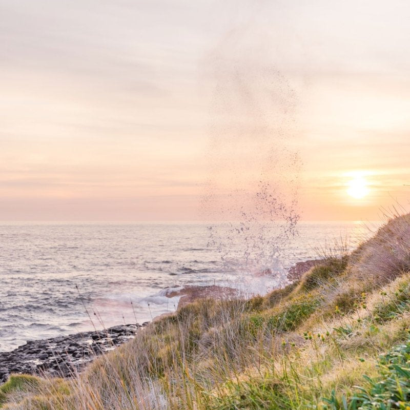 Kiama "Little Blow Hole Bliss" (P) Acrylic Block - Belinda Doyle - Australian Photographer & Resin Artist