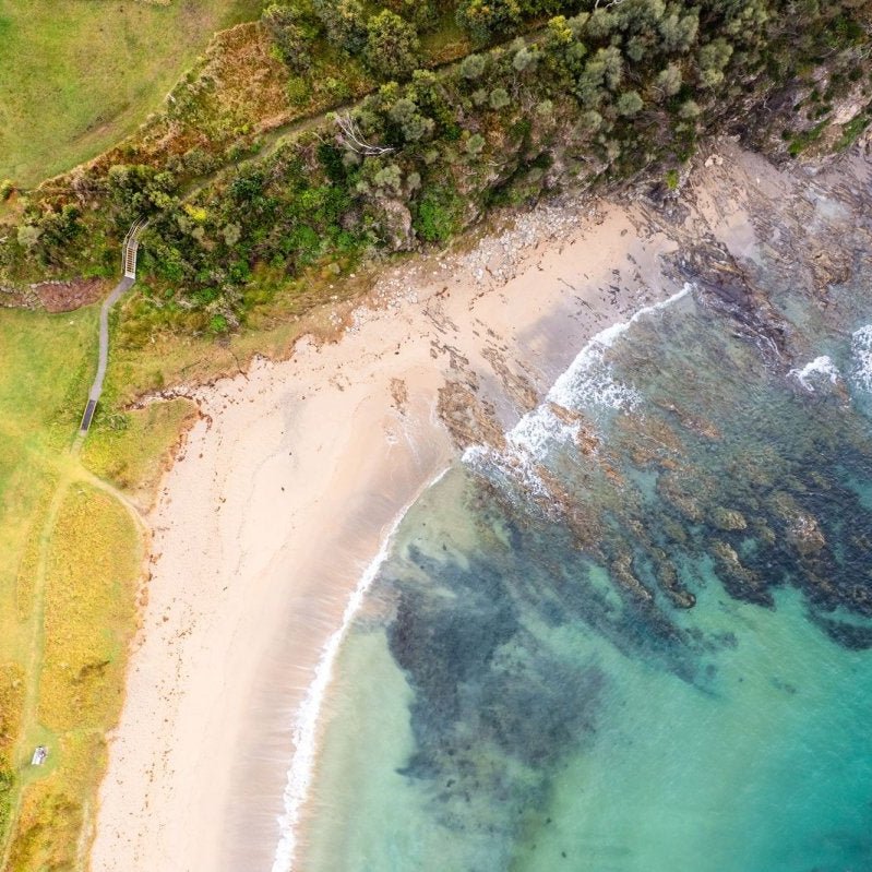 McKenzies Beach "Mckenzie Myriad" Acrylic Block - Belinda Doyle - Australian Photographer & Resin Artist