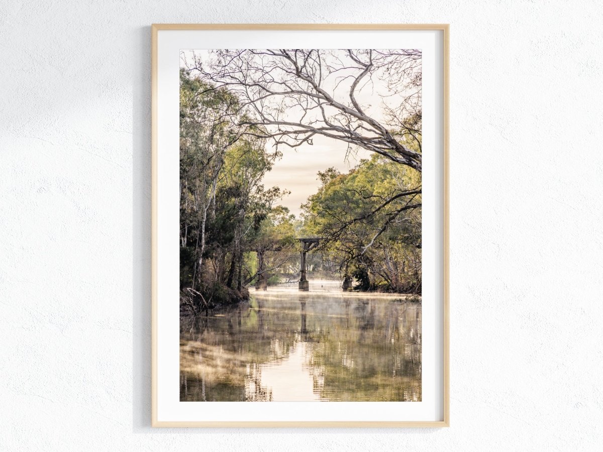 "Misty Remnant" Photography Print - Belinda Doyle - Australian Photographer & Resin Artist