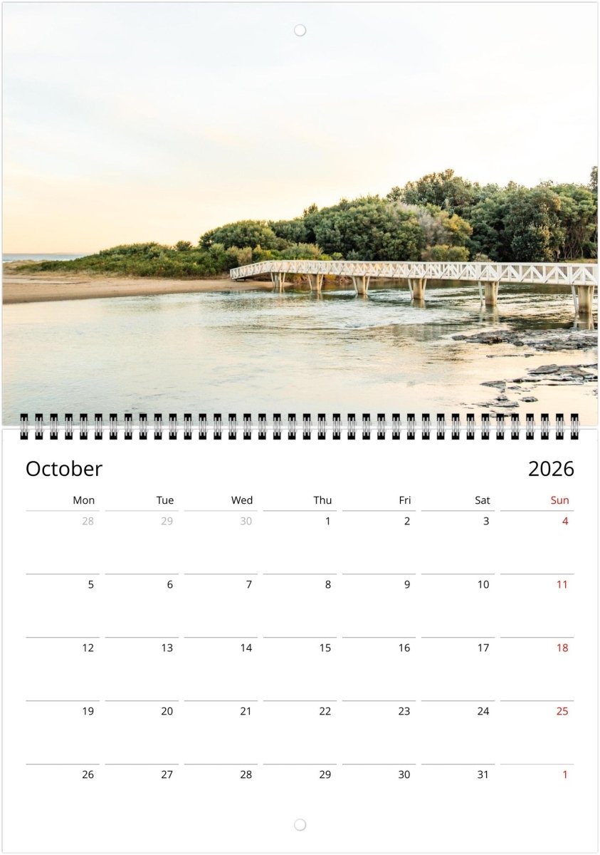 Kiama 2026 Calendar - Belinda Doyle - Australian Photographer & Resin Artist