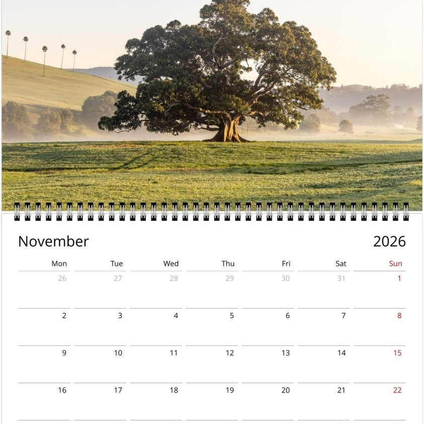 Rural 2026 Calendar - Belinda Doyle - Australian Photographer & Resin Artist