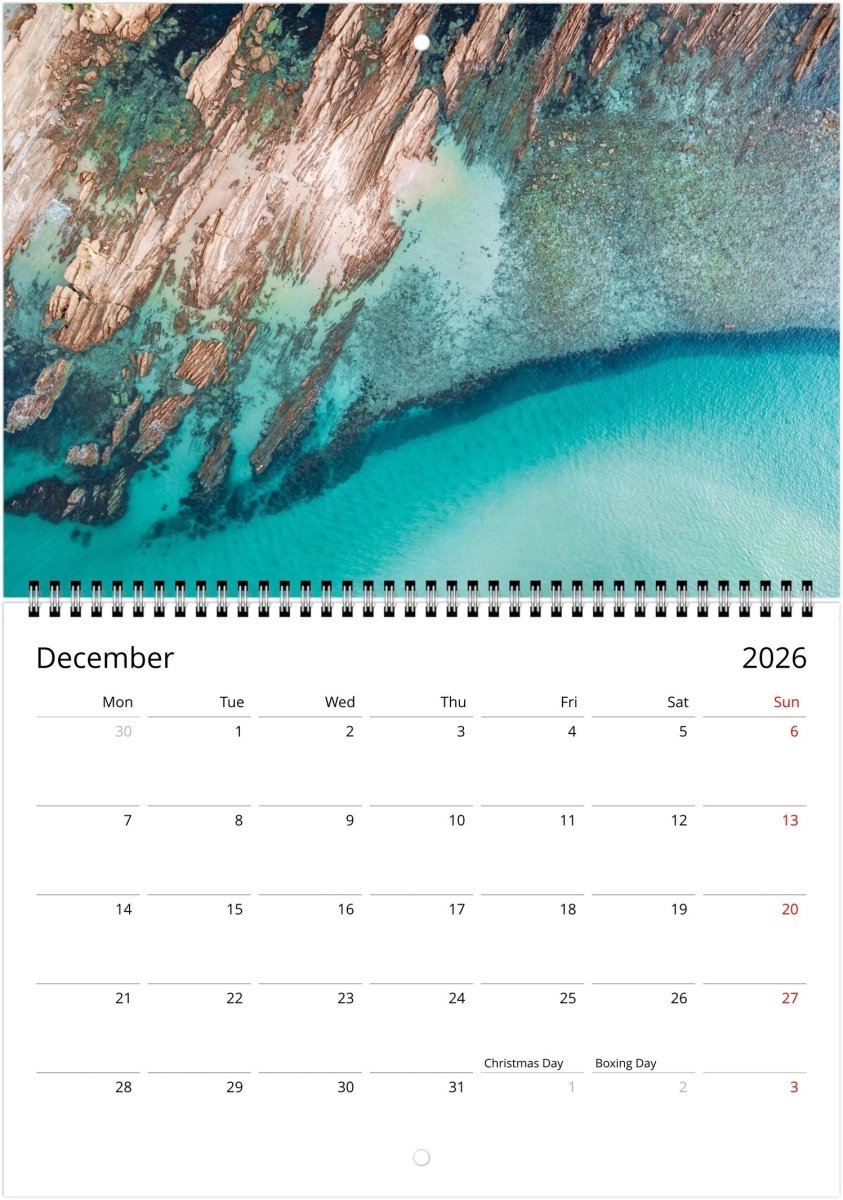 South Coast 2026 Calendar - Belinda Doyle - Australian Photographer & Resin Artist