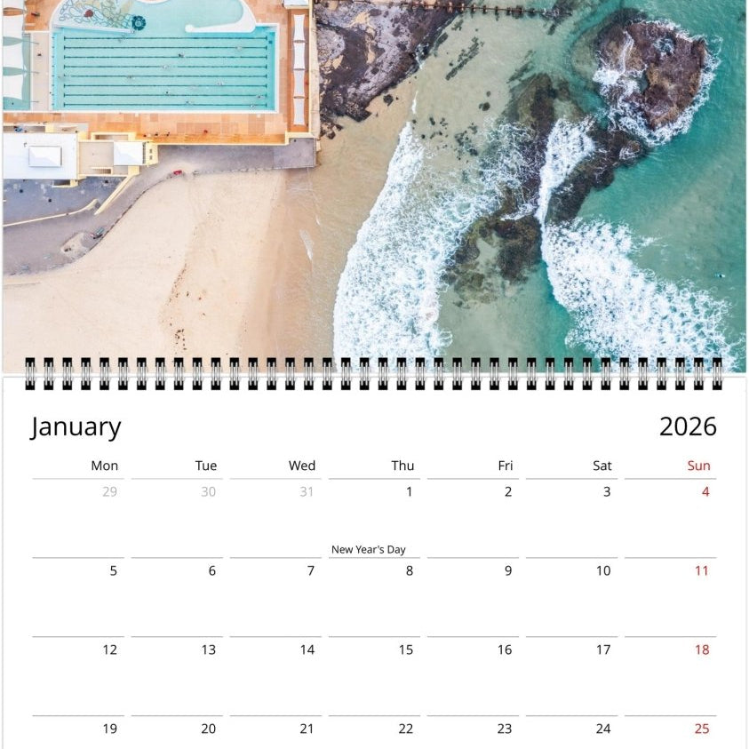 South Coast 2026 Calendar - Belinda Doyle - Australian Photographer & Resin Artist