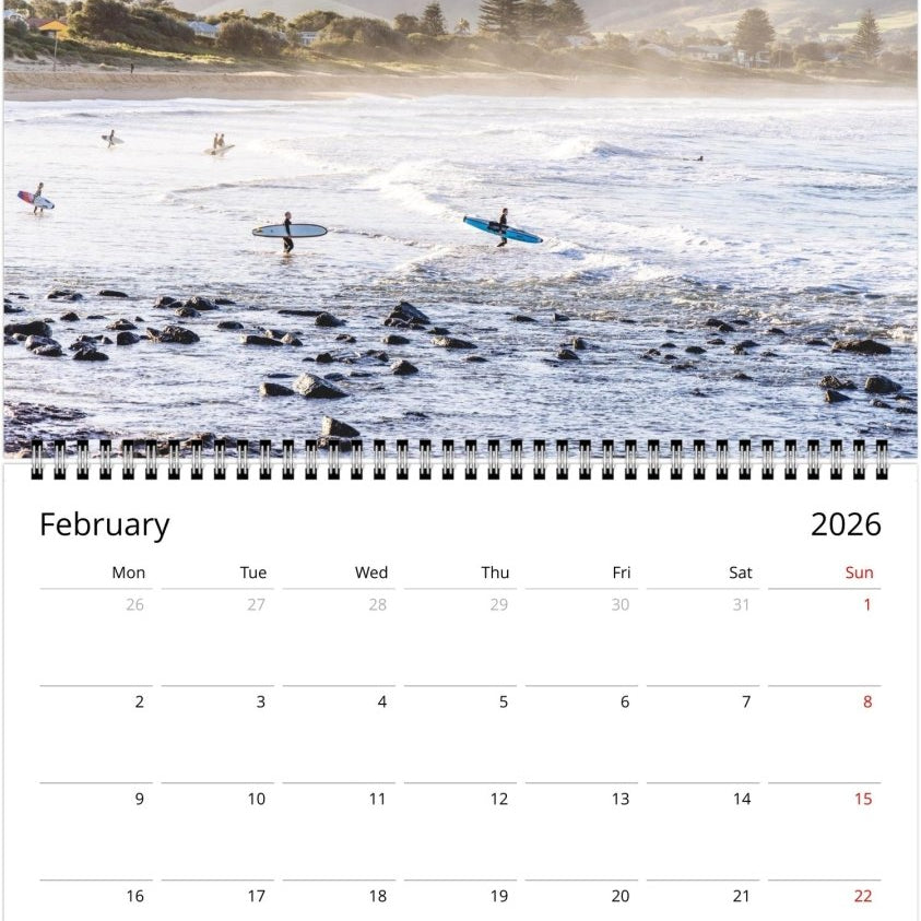 South Coast 2026 Calendar - Belinda Doyle - Australian Photographer & Resin Artist